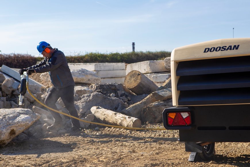 New Small Stage V Compressors from Doosan Portable Power